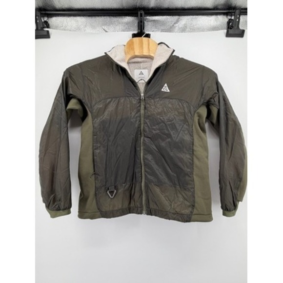 Nike ACG Jacket Womens Small Sierra Light Packable Polartec Fleece Lined - Picture 2 of 9